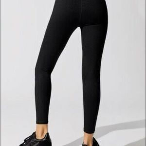 Carbon38 7/8 Ribbed Leggings